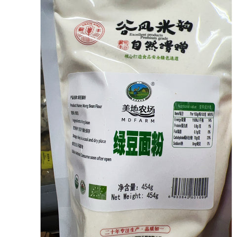 美地农场有机绿豆面粉<br>0添加
