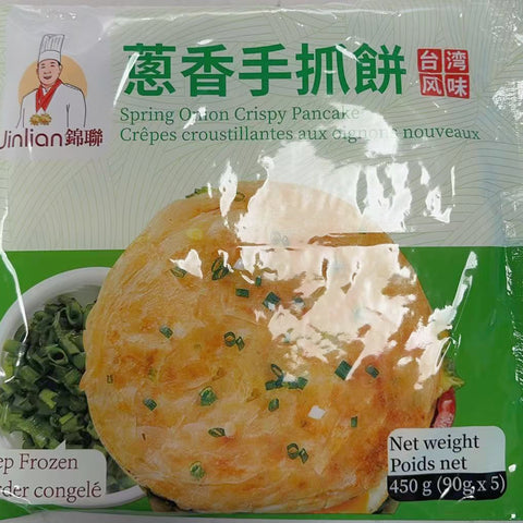 JINLIAN®葱香手抓饼<br>台湾风味