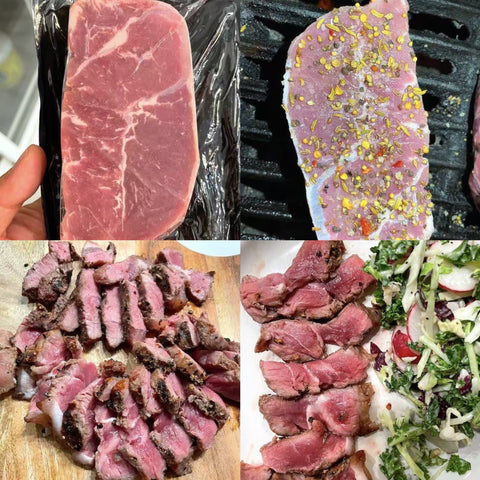 极品21天干式熟成小牛纽约牛排2片 <br>急冻递送