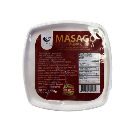 多春鱼籽•MASAGO<br>FROZEN SEASONED CAPELIN ROE