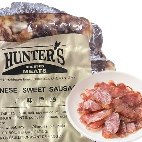 广式香肠2包<br>老店HUNTERS肉厂制作