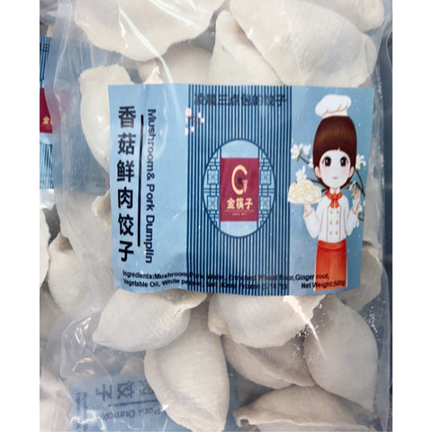 金筷子•速冻香菇鲜肉水饺500g<br>妈妈的味道