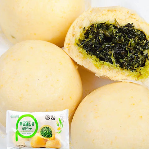特别菜园®黄金蒲公英菜团子<br>粗粮健康早餐