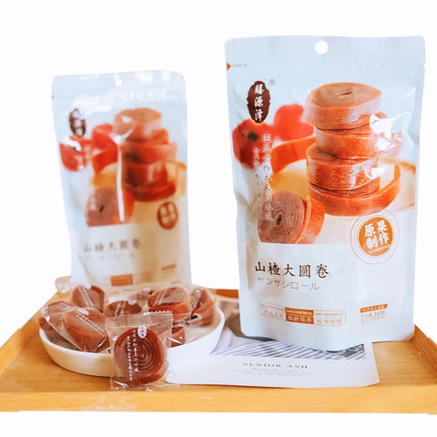 膳源泽®山楂大圆卷<br>原果制作