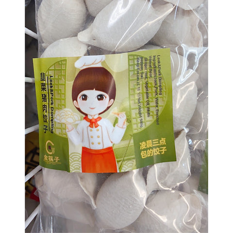 金筷子•速冻韭菜猪肉水饺550g<br>妈妈的味道