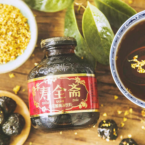百年老字号寿全斋•桂花酸梅汤2瓶<br>生津开胃•酸甜解腻