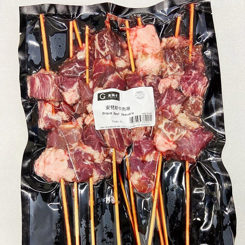 【BBQ】安格斯牛肉串<br>醇厚多汁
