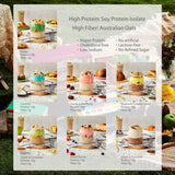 【新品优惠】Overnight Oatmeal with Superfood<br>姜•椰子•枣枸杞•香蕉南瓜籽•苹果肉桂•混合浆果•可可亚麻籽