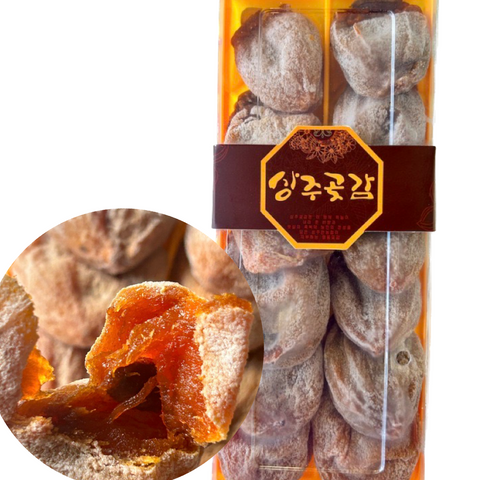 韩国尚州霜降柿饼单盒500G<br>原味甜糯•肉多饱满