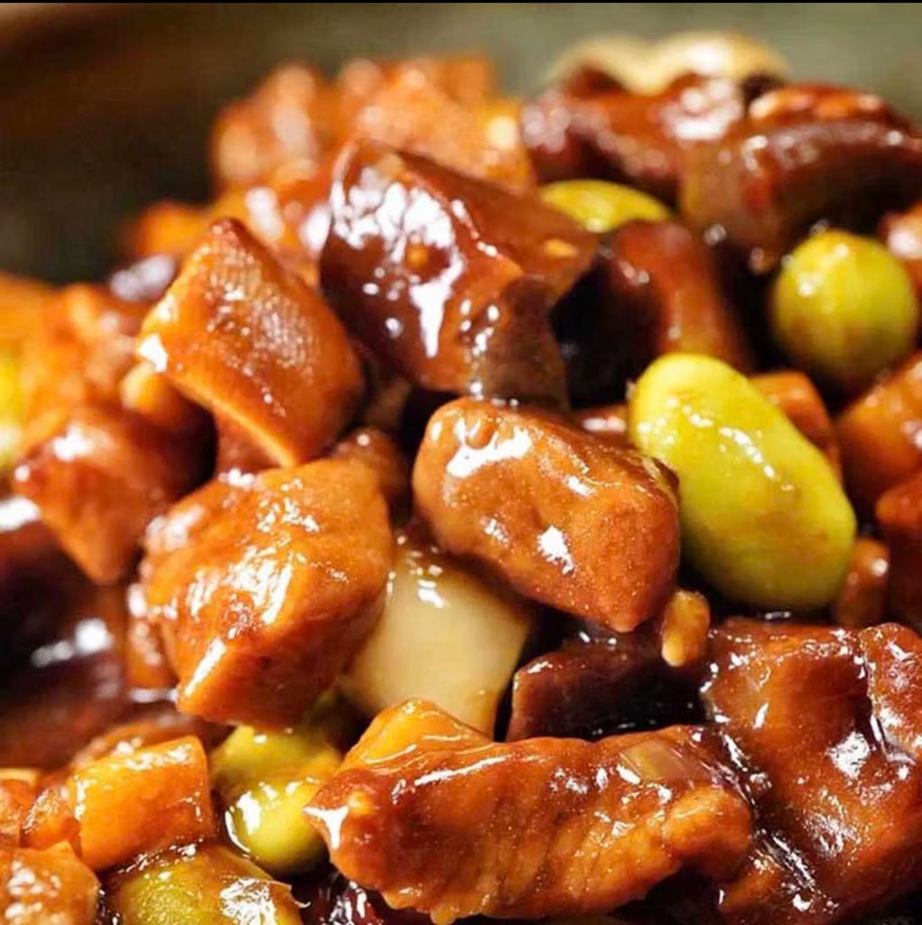 【上海本帮】老上海八宝辣酱<br> 笋丁•土豆丁•杏鲍菇•豆腐干等八种食材(生产日期见内图)