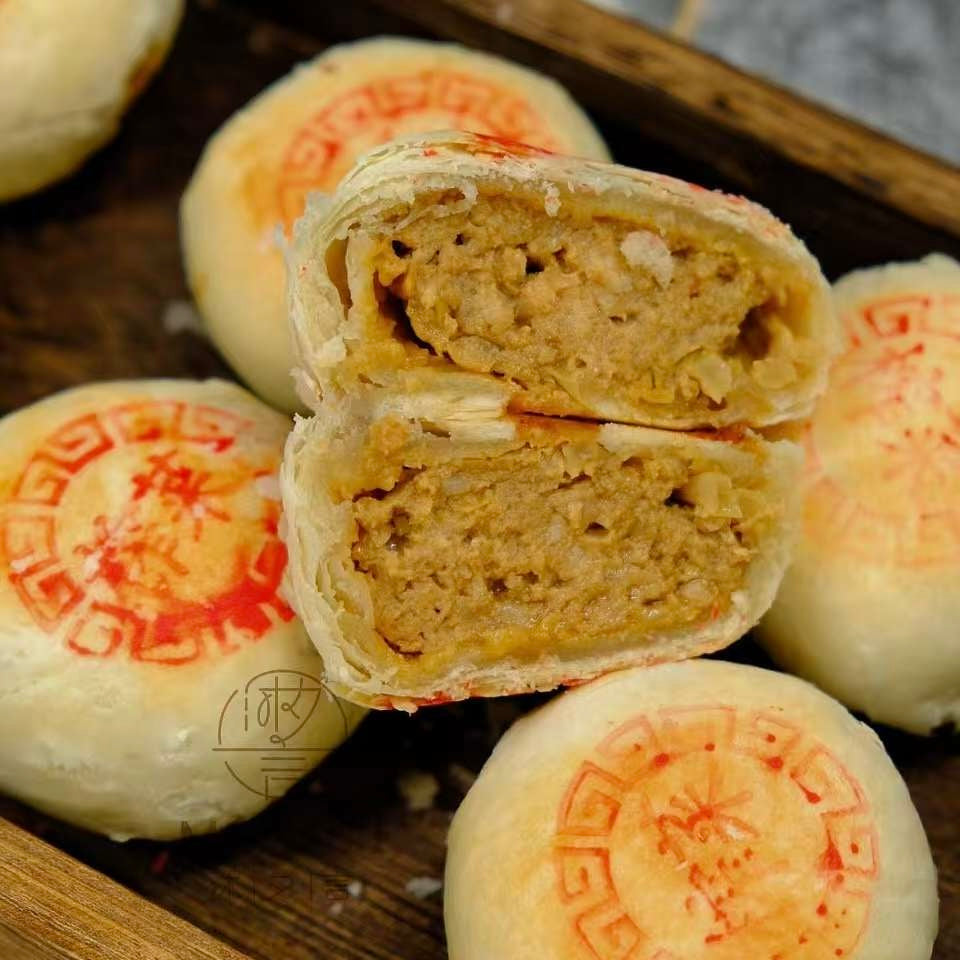 【一年一次】Mocci榨菜鲜肉月饼6枚盒装<br>经典味道•手工制作