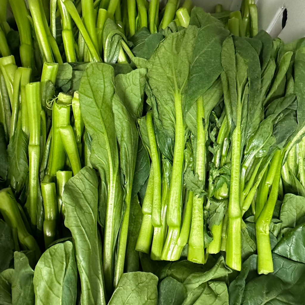 本地农场油菜苗<br>/蒜蓉清炒鲜嫩