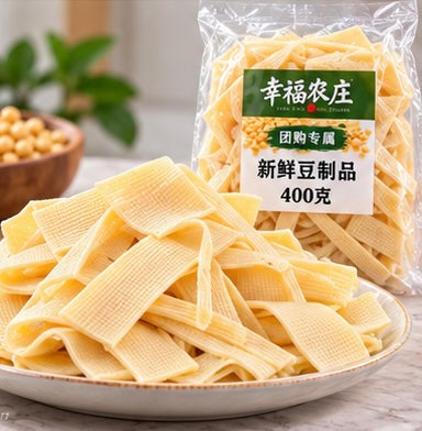 幸福农庄®大包家庭装火锅条<br>本地农场非转基因黄豆