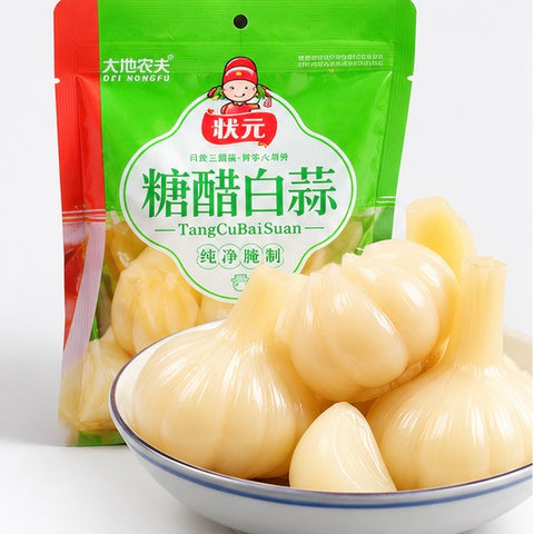 状元®糖醋白蒜<br>酸甜脆爽•纯净腌制