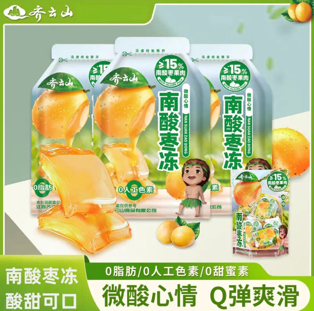 齐云山®南酸枣冻家庭装<br>/原果原肉•酸甜嫩滑