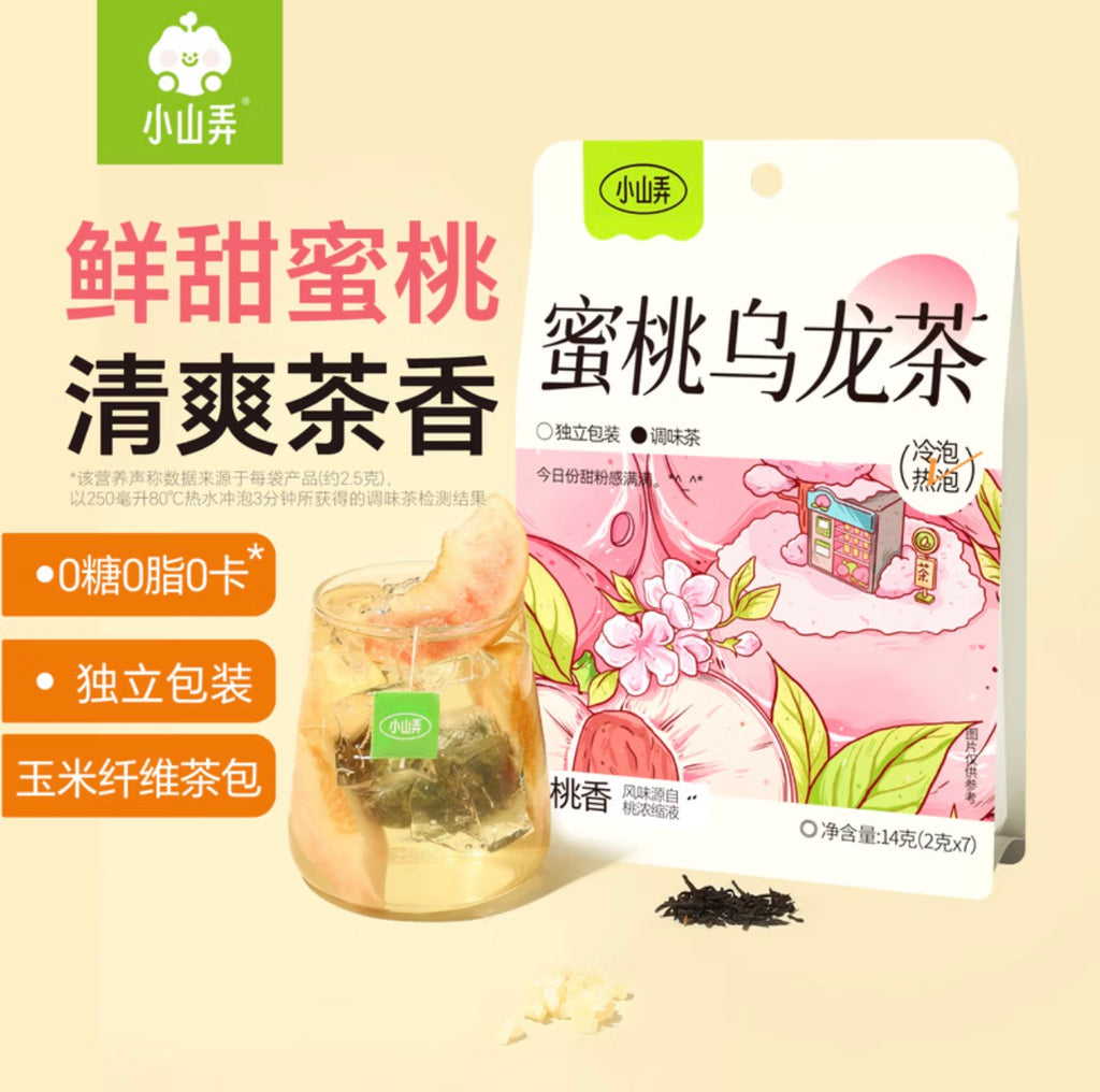 小山弄®蜜桃乌龙茶<br>桃香四溢