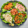 【世界杯优惠】老巷子®川味烧烤拼盘<br>红油五花肉•辣拌牛肉•椒麻鸡腿肉•香辣鸡胗•蒜香虾仁