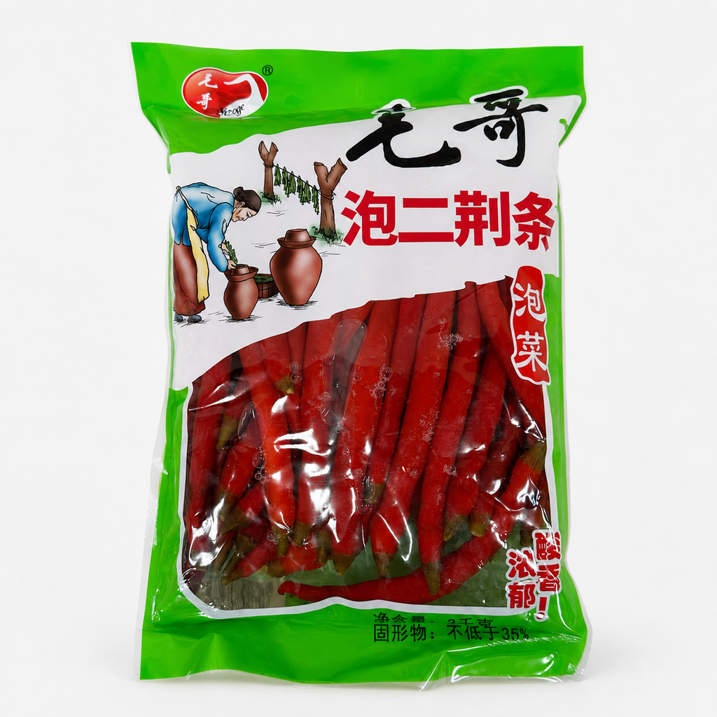 毛哥®泡二荆条2KG家庭装<br>传统泡制•肉厚辛辣