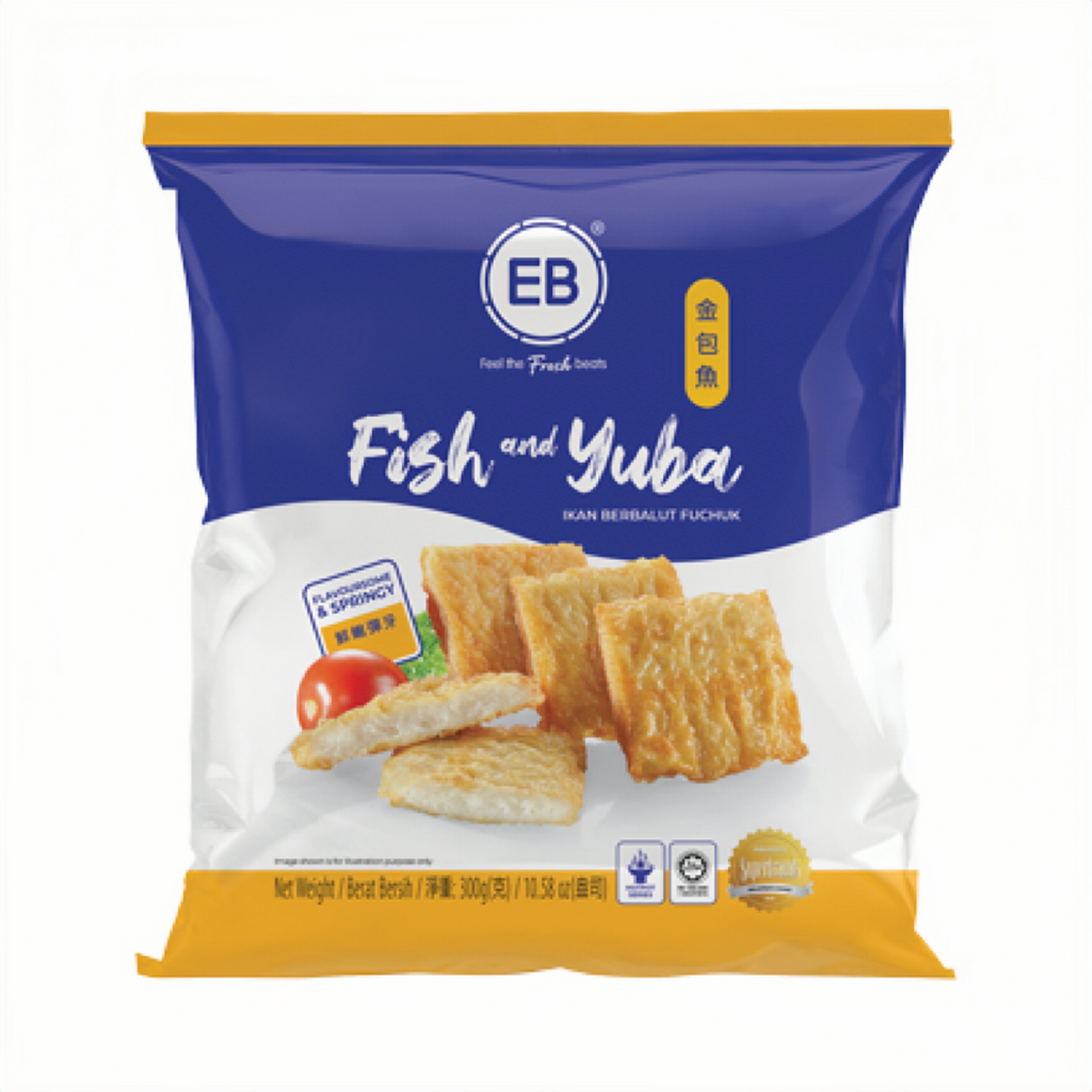 【EB火锅】金包鱼<br> 营养鱼糜•腐竹皮完美融合