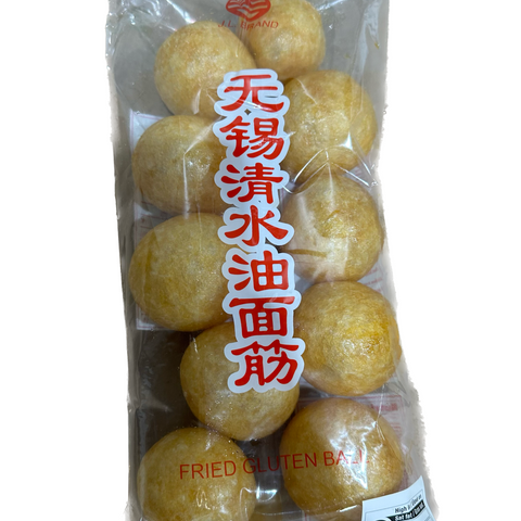 无锡清水油面筋<br>金黄中空多孔•吸附汤汁