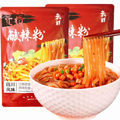 袁鲜资格酸辣粉量贩三联包<br>Q弹爽滑•酸爽香辣