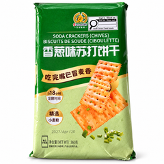 香葱味苏打饼干<br>超过18小时发酵•小麦香