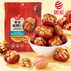 思宏®枣夹核桃<br>香甜酥脆•双倍营养
