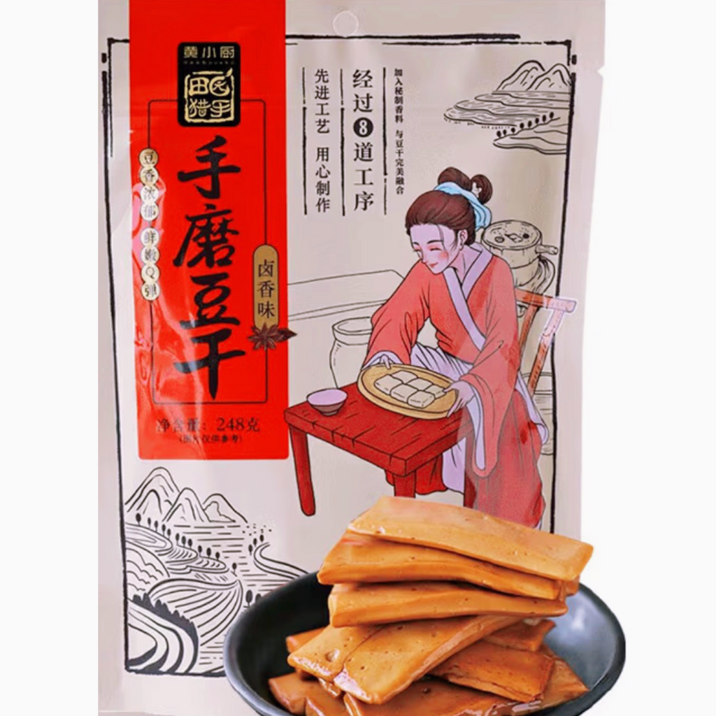 【盒马同款】黄小厨•田园猎手®手磨豆干•卤香<br>豆香浓郁•鲜嫩Q弹