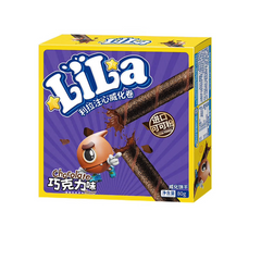 LiLa®注心威化卷•巧克力味<br>酥脆浓郁