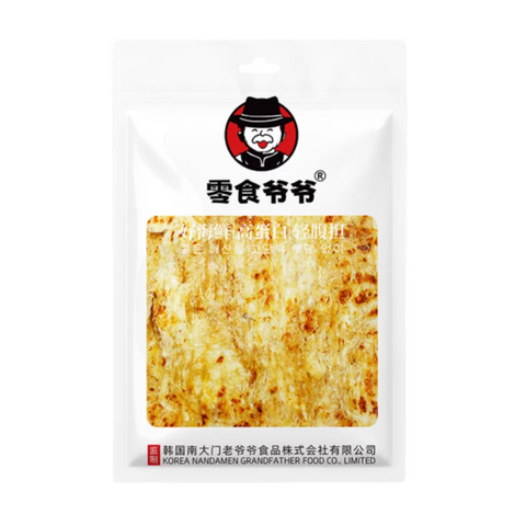 零食爷爷®原味烤鱼片<br>优质鱼片•传统烘烤