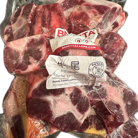 BERETTA®全自然牛尾3磅装<br> Raised without the use of antibiotics, added hormones or steroids