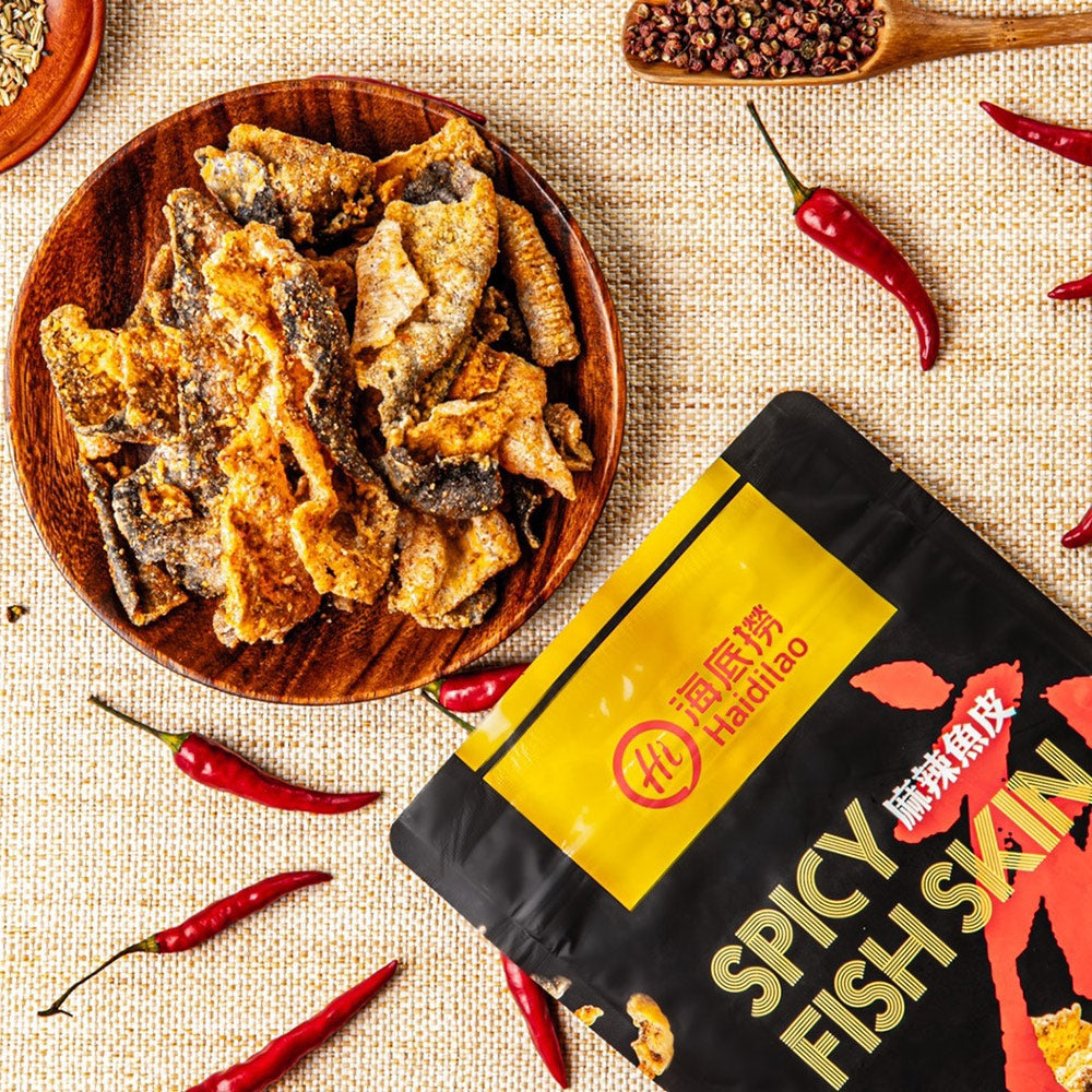 海底捞®麻辣鱼皮<br>麻辣脆•烘烤不油
