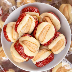 【新品尝鲜】西域姑娘•泡芙腰腰枣<br>奶香枣香•腰果脆