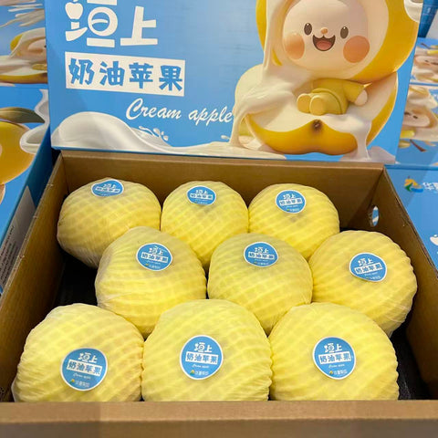 【新春优惠】原箱垣上®奶油苹果9个<br>奶香甜