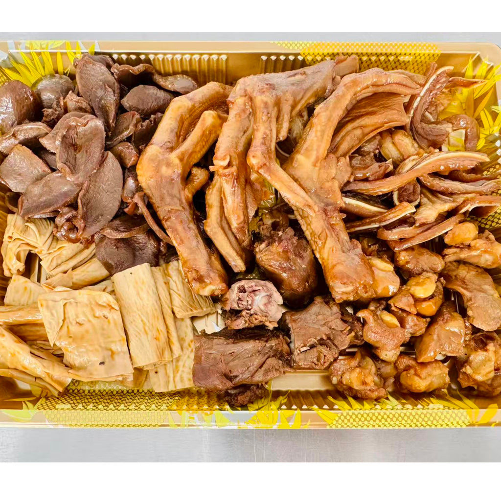 【除夕限定专享价】老巷子®辣卤六六大顺拼盘<br> 鸭脖•鸭爪•猪耳•鸭胗•鸡脆骨•腐竹