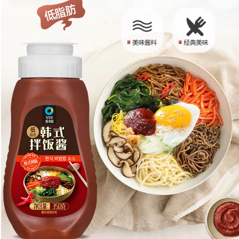 清净园®韩式拌饭酱<br>拌饭灵魂•低脂肪