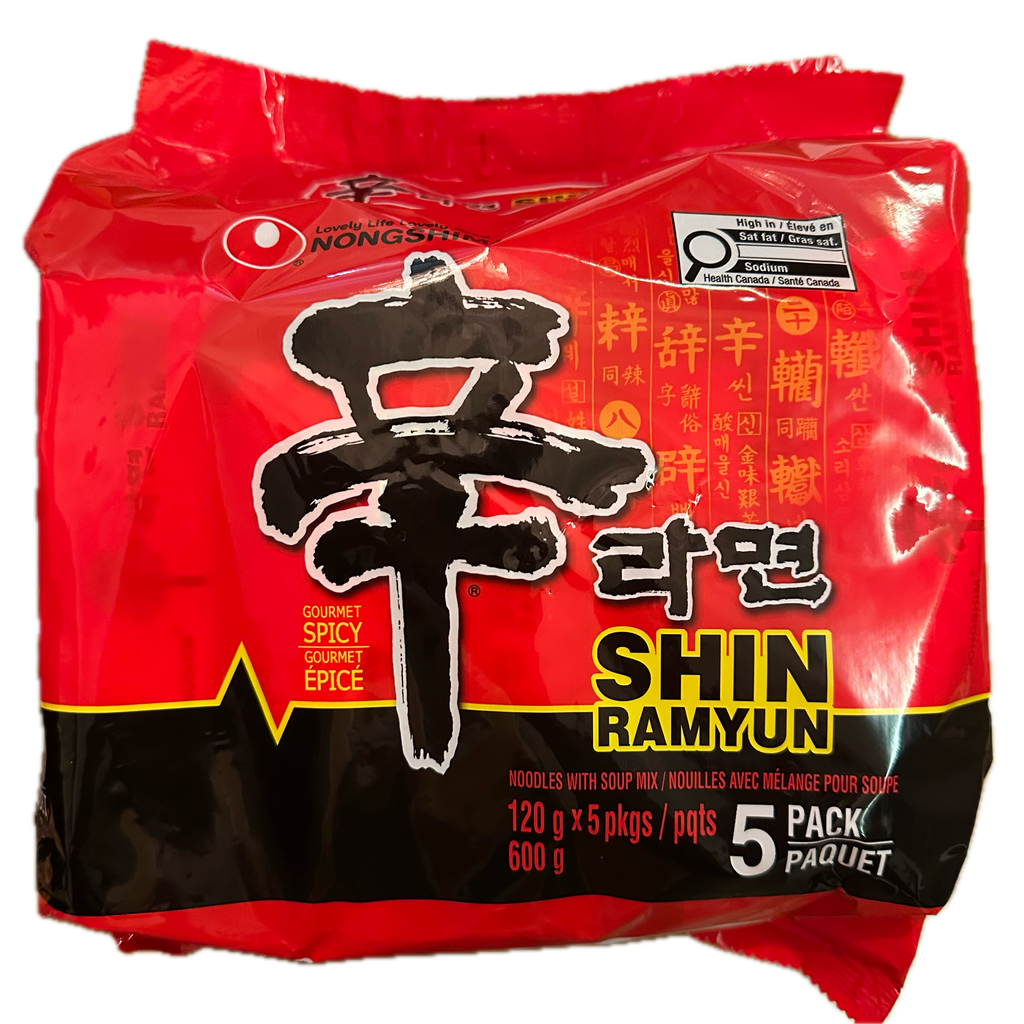 韩国农心®辛拉面5连包<br>Nongshim Shin Ramyun