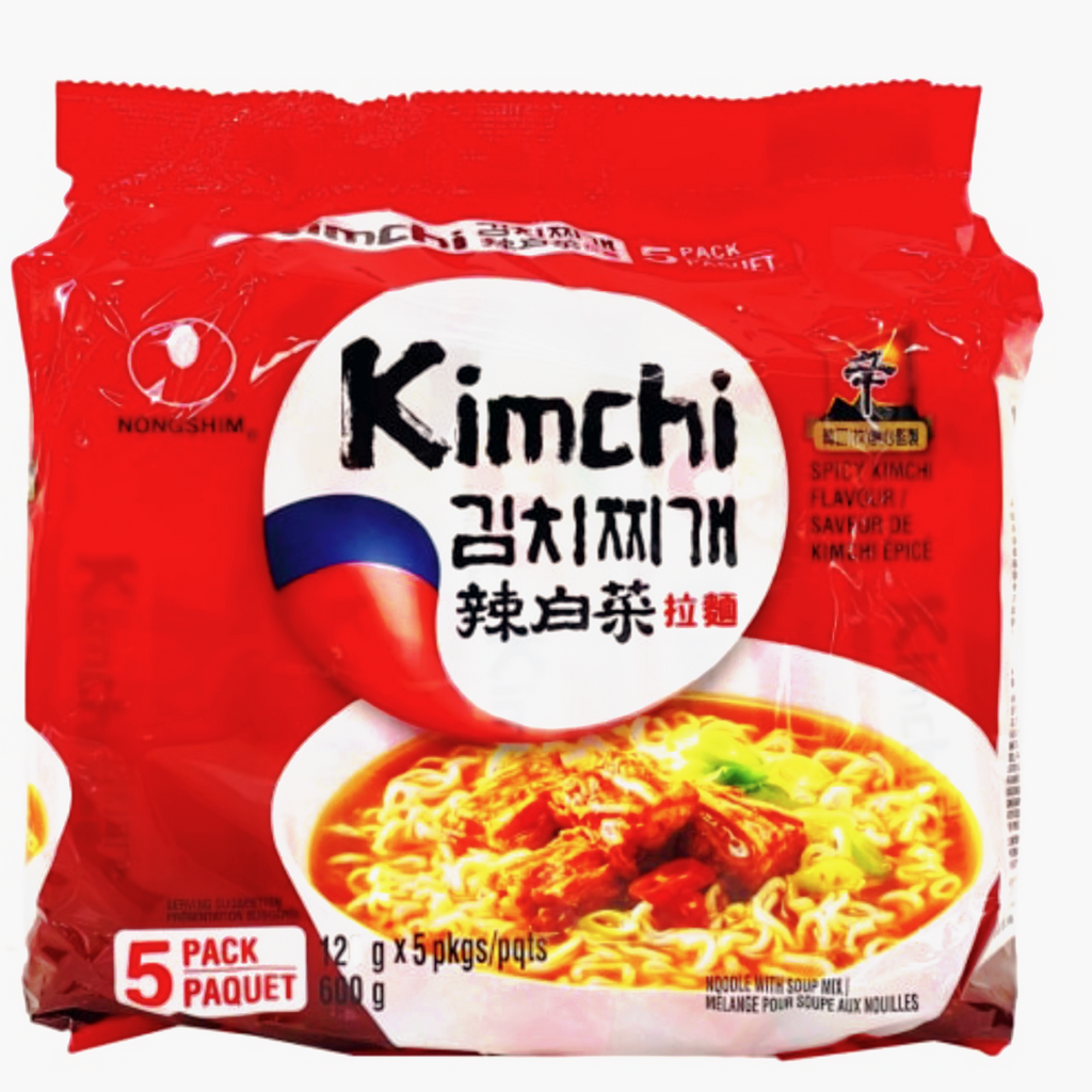 韩国农心®辣白菜拉面5联包<br>Nongshim Shin Kimchi Ramyun