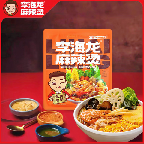 李海龙®麻辣烫•微辣<br>延边三色冷面•麻辣香浓