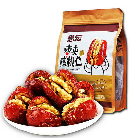 思宏®枣夹核桃<br>香甜酥脆•双倍营养