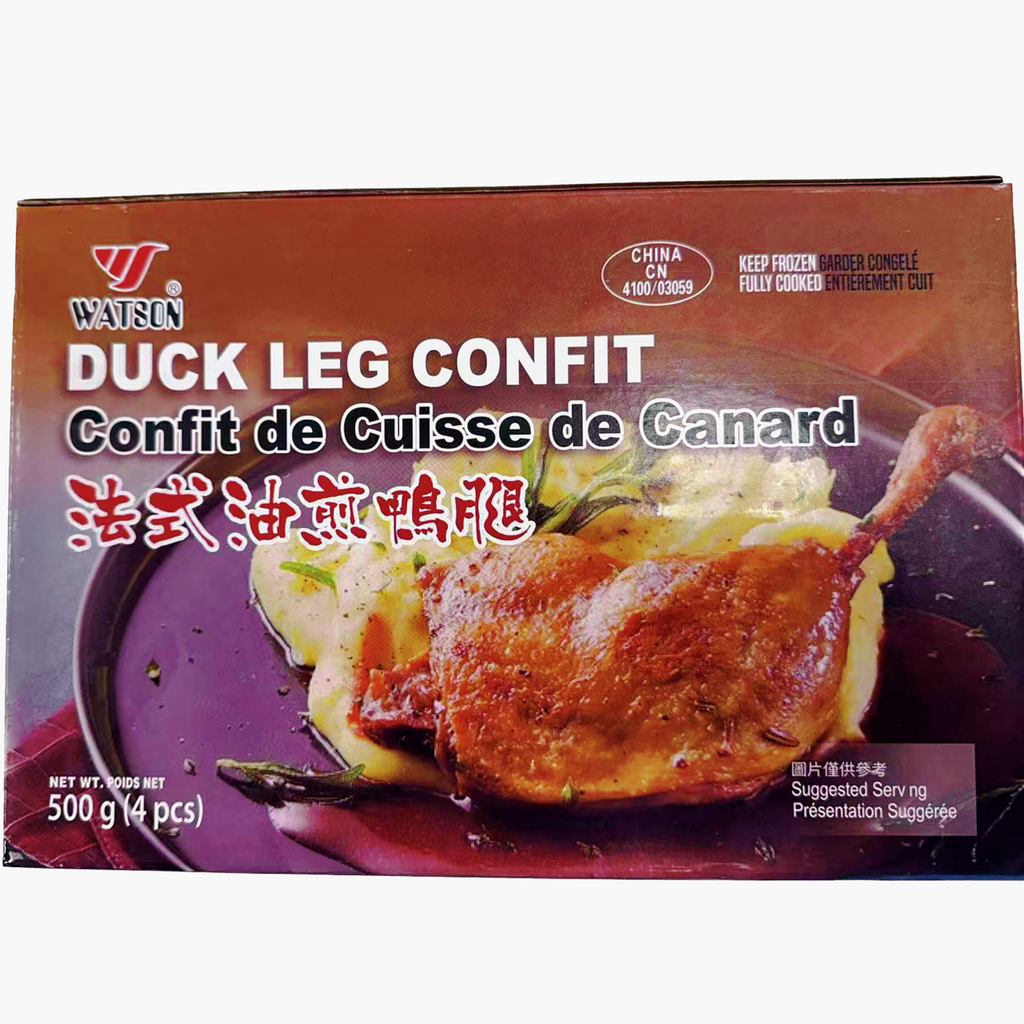 法式油煎鸭腿4pcs<br>表皮酥脆•肉嫩滑