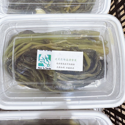 老吴农场盐渍雪里蕻<br>辛香可口