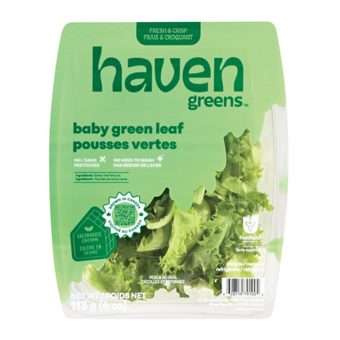Haven Greens®本地嫩生菜叶<br>/Baby Green Leaf