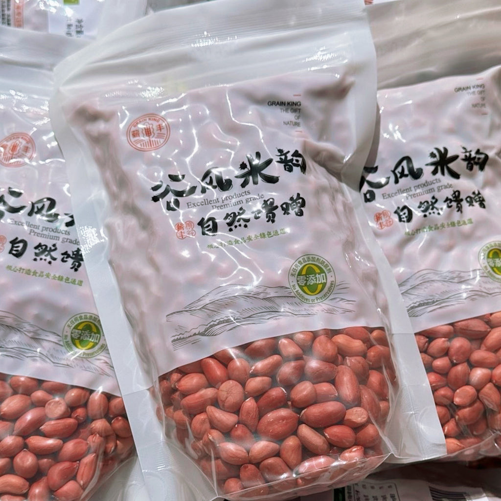 美地农场有机红皮花生<br>益气补血