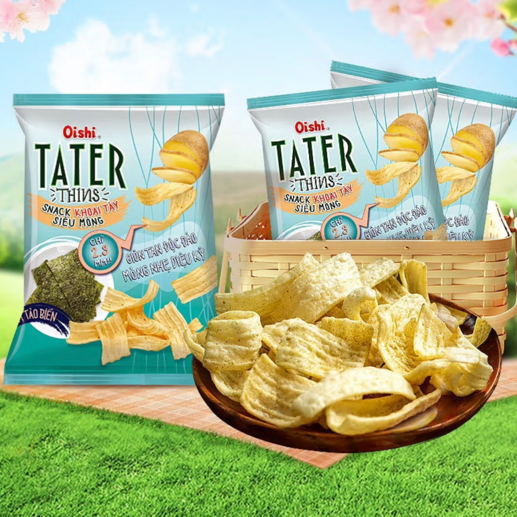 上好佳®海苔味薯脆<br>海味酥脆