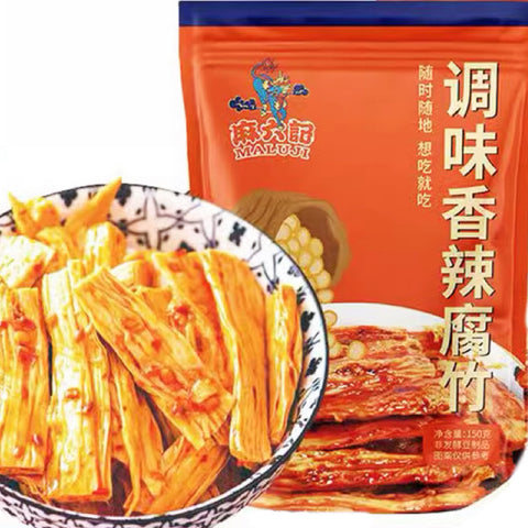 麻六记®调味香辣腐竹<br>豆香浓郁•口感嫩滑