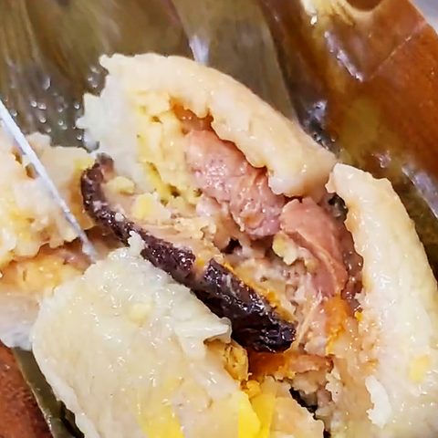 南方蛋黄咸肉粽<br>祥德斋手工制作