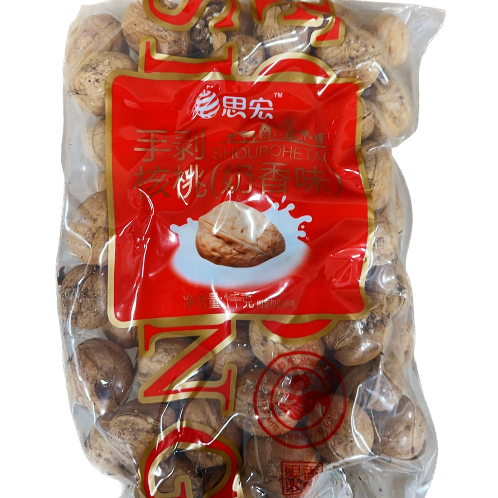 思宏®奶香手剥核桃1KG家庭装皮薄酥脆 – DingDongFresh