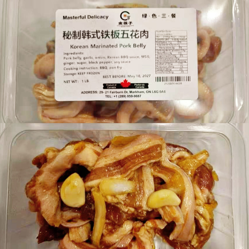 秘制韩式铁板五花肉<br>肉质香醇•肥瘦相间