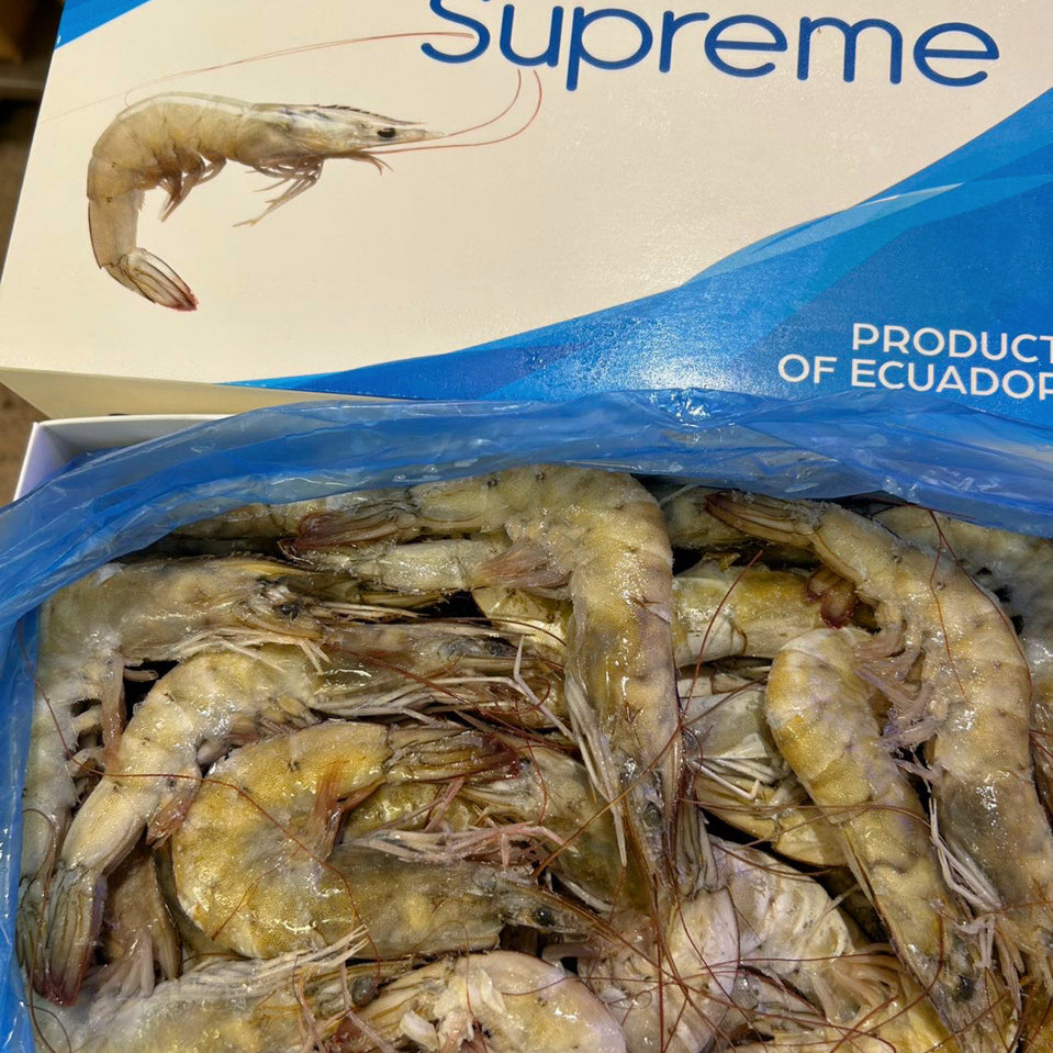 Supreme有信虾•单冻size30-40只4磅装<br>/Supreme Frozen Shrimp